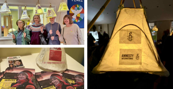 Amnesty York activist and Rachael Maskell Labour MP for York Central