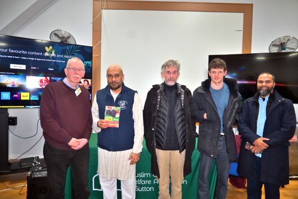 Graham Bisset, Chair of Sutton Amnesty, 