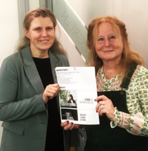 Amnesty York activist and Rachael Maskell Labour MP for York Central